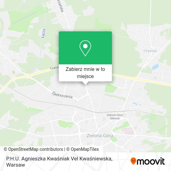 Mapa P.H.U. Agnieszka Kwaśniak Vel Kwaśniewska