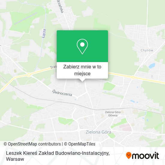 Mapa Leszek Kiereś Zakład Budowlano-Instalacyjny