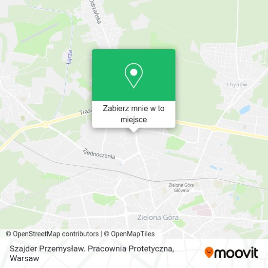 Mapa Szajder Przemysław. Pracownia Protetyczna