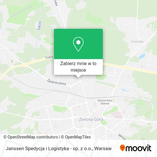 Mapa Janssen Spedycja i Logistyka - sp. z o.o.