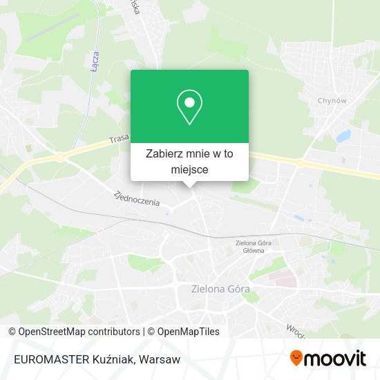 Mapa EUROMASTER Kuźniak