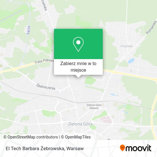 Mapa El Tech Barbara Żebrowska