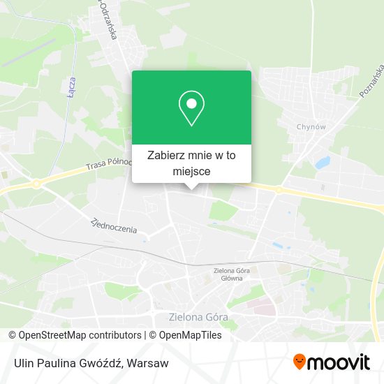 Mapa Ulin Paulina Gwóźdź