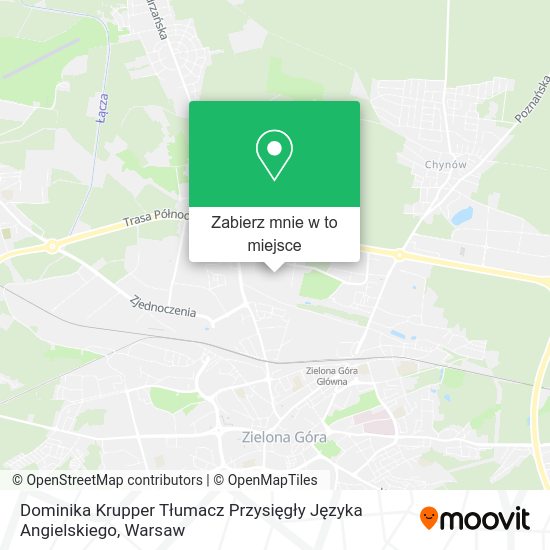 Mapa Dominika Krupper Tłumacz Przysięgły Języka Angielskiego