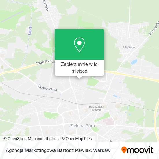 Mapa Agencja Marketingowa Bartosz Pawlak