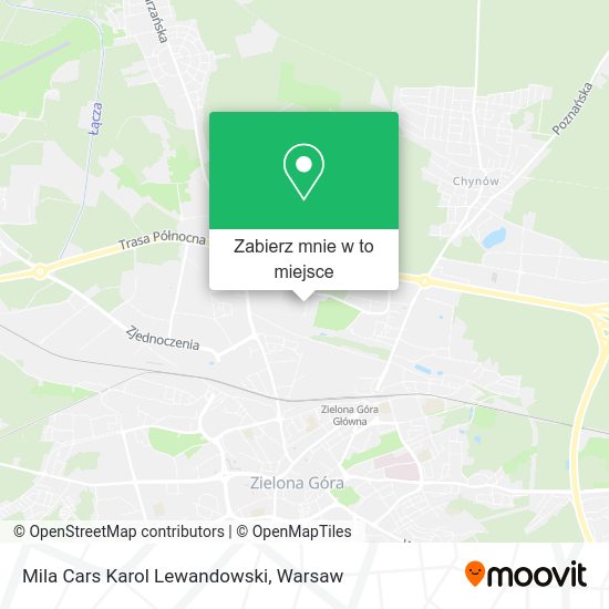 Mapa Mila Cars Karol Lewandowski