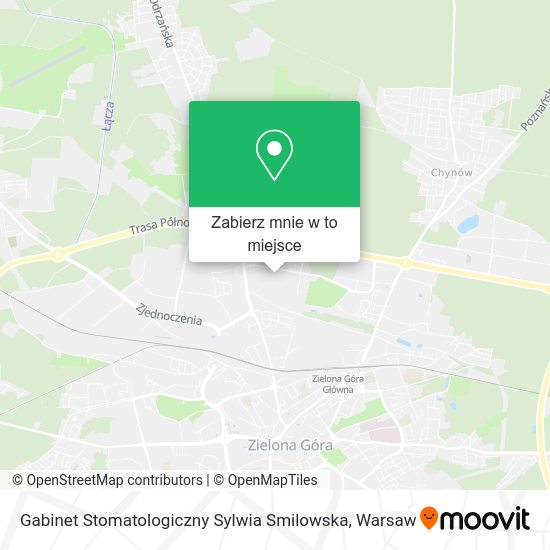 Mapa Gabinet Stomatologiczny Sylwia Smilowska