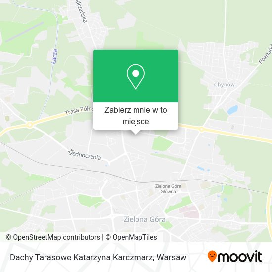 Mapa Dachy Tarasowe Katarzyna Karczmarz