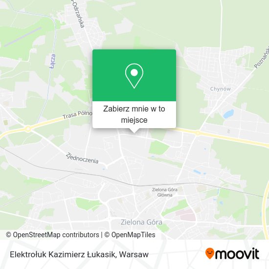 Mapa Elektrołuk Kazimierz Łukasik