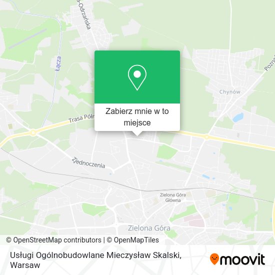 Mapa Usługi Ogólnobudowlane Mieczysław Skalski