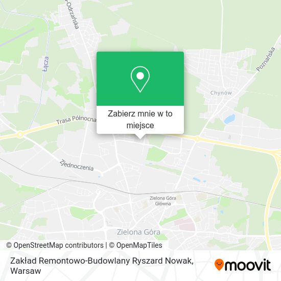 Mapa Zakład Remontowo-Budowlany Ryszard Nowak