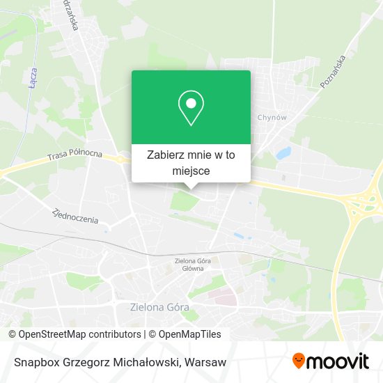 Mapa Snapbox Grzegorz Michałowski