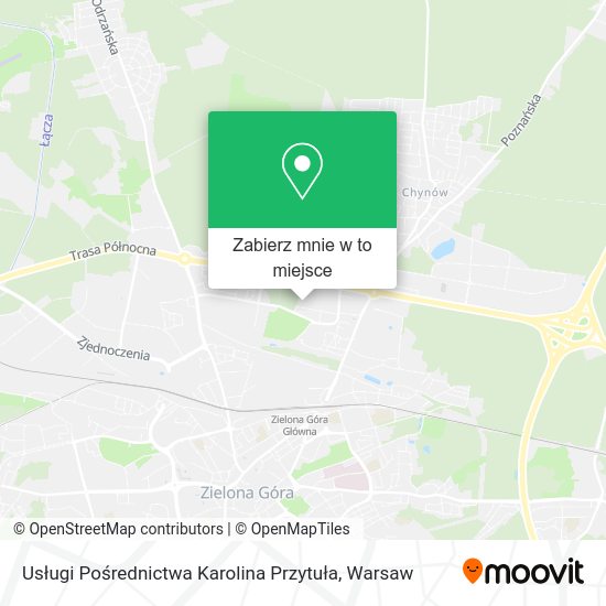 Mapa Usługi Pośrednictwa Karolina Przytuła