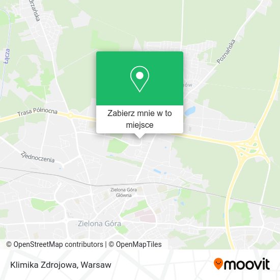 Mapa Klimika Zdrojowa