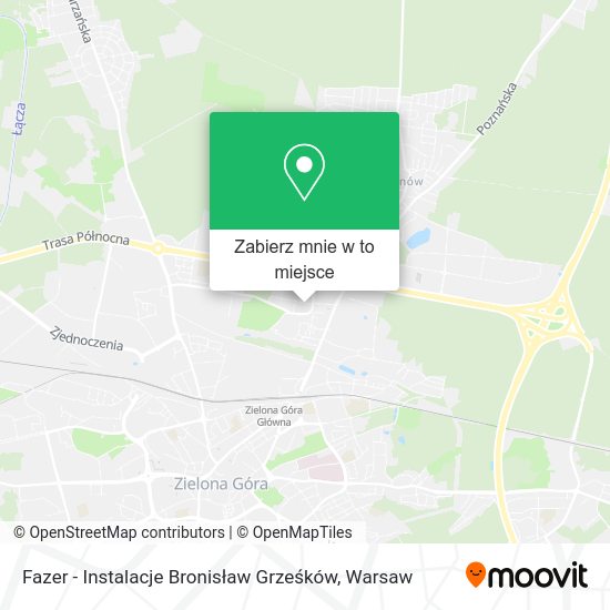 Mapa Fazer - Instalacje Bronisław Grześków