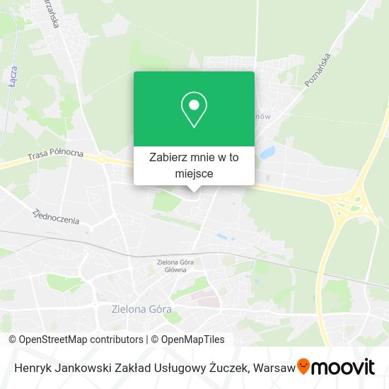 Mapa Henryk Jankowski Zakład Usługowy Żuczek