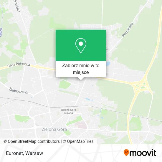 Mapa Euronet