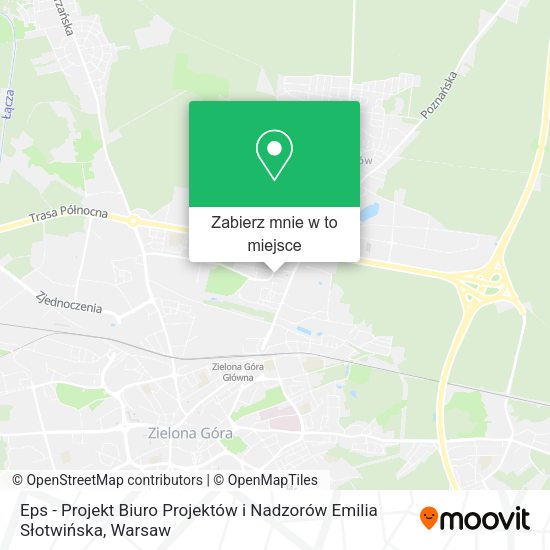 Mapa Eps - Projekt Biuro Projektów i Nadzorów Emilia Słotwińska