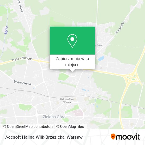 Mapa Accsoft Halina Wilk-Brzezicka