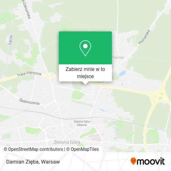 Mapa Damian Zięba