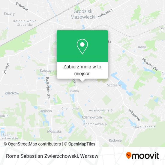 Mapa Roma Sebastian Zwierzchowski