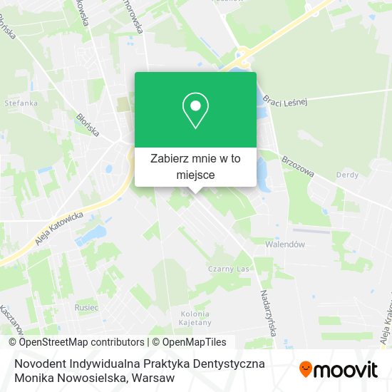 Mapa Novodent Indywidualna Praktyka Dentystyczna Monika Nowosielska