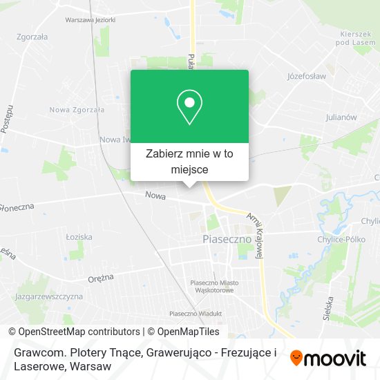 Mapa Grawcom. Plotery Tnące, Grawerująco - Frezujące i Laserowe