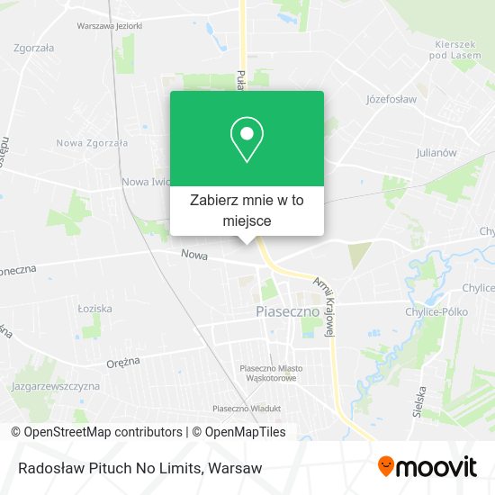 Mapa Radosław Pituch No Limits