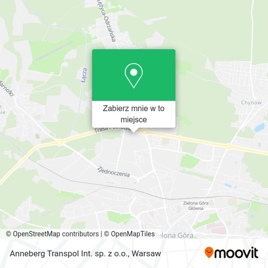 Mapa Anneberg Transpol Int. sp. z o.o.