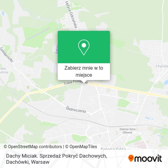 Mapa Dachy Miciak. Sprzedaż Pokryć Dachowych, Dachówki