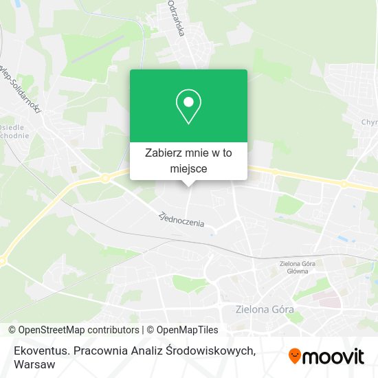 Mapa Ekoventus. Pracownia Analiz Środowiskowych