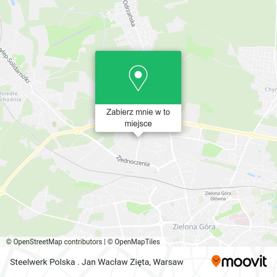 Mapa Steelwerk Polska . Jan Wacław Zięta