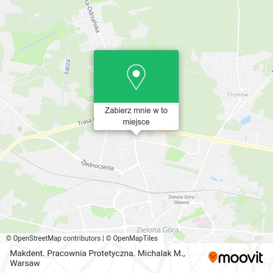 Mapa Makdent. Pracownia Protetyczna. Michalak M.