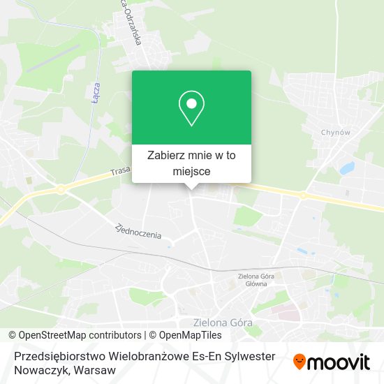 Mapa Przedsiębiorstwo Wielobranżowe Es-En Sylwester Nowaczyk