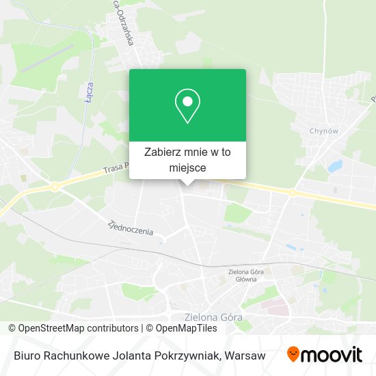 Mapa Biuro Rachunkowe Jolanta Pokrzywniak