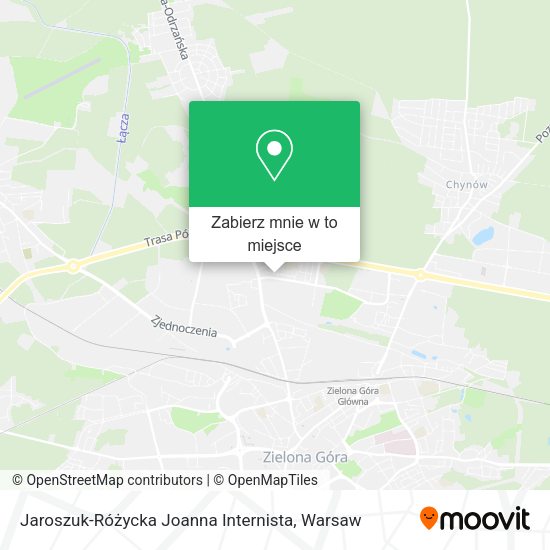 Mapa Jaroszuk-Różycka Joanna Internista