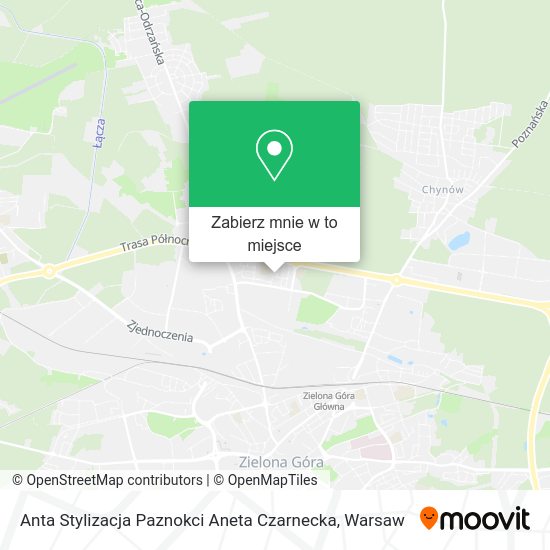 Mapa Anta Stylizacja Paznokci Aneta Czarnecka