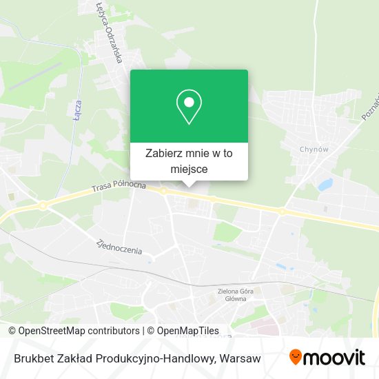 Mapa Brukbet Zakład Produkcyjno-Handlowy