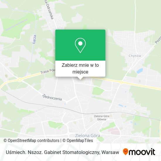 Mapa Uśmiech. Nszoz. Gabinet Stomatologiczny