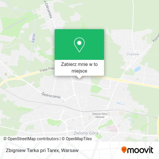 Mapa Zbigniew Tarka pri Tarex