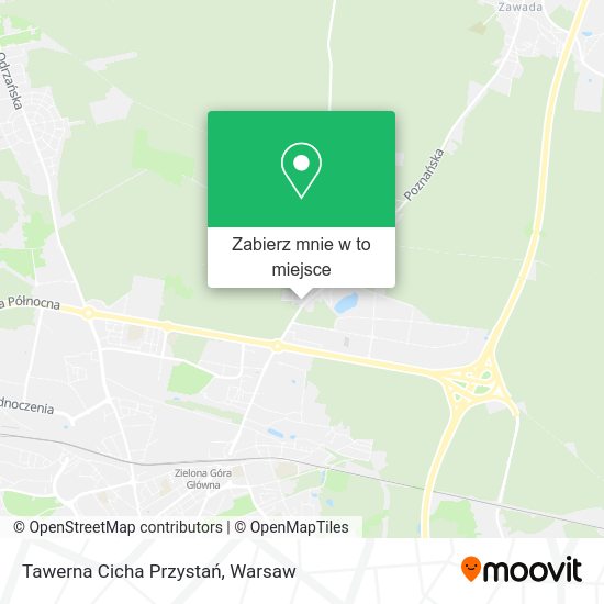 Mapa Tawerna Cicha Przystań