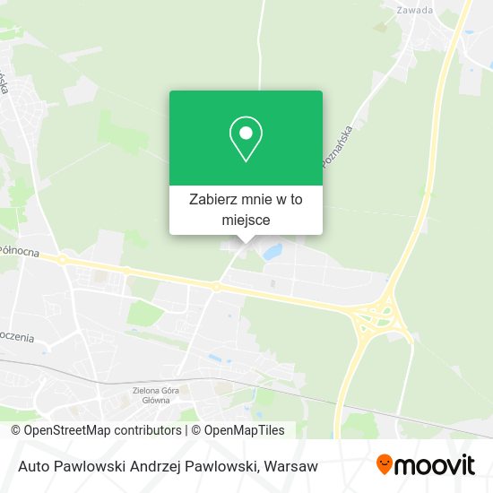 Mapa Auto Pawlowski Andrzej Pawlowski