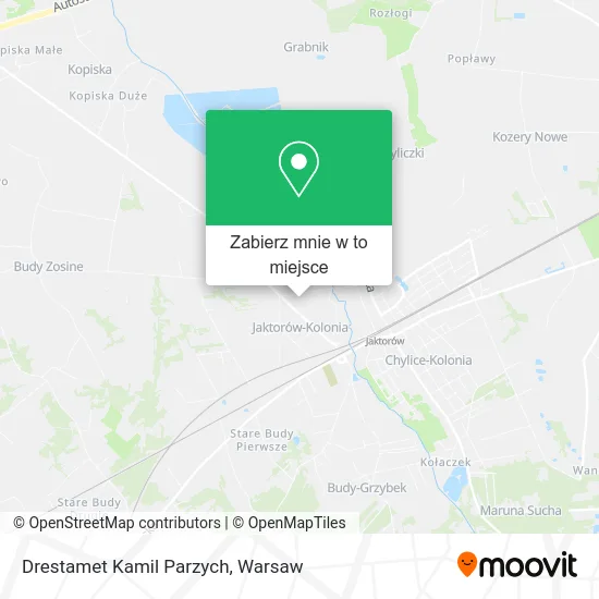 Mapa Drestamet Kamil Parzych