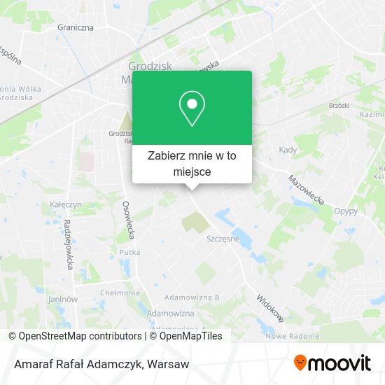 Mapa Amaraf Rafał Adamczyk