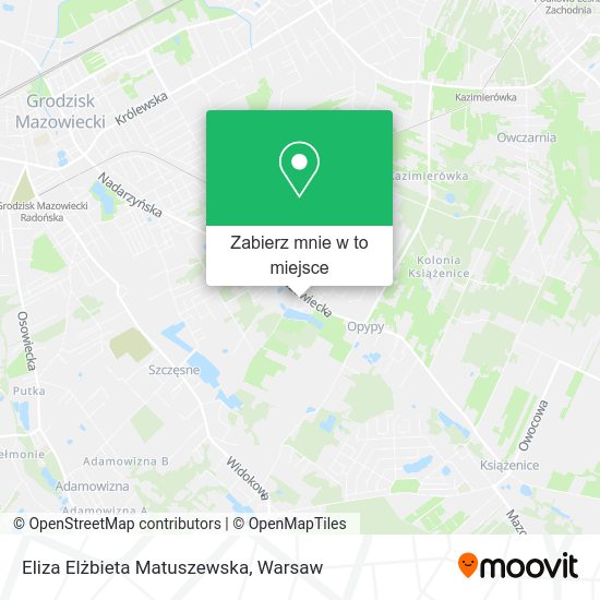 Mapa Eliza Elżbieta Matuszewska