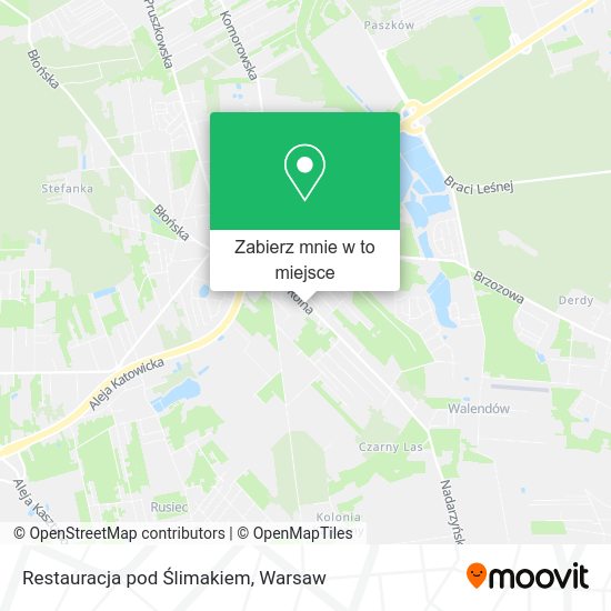 Mapa Restauracja pod Ślimakiem