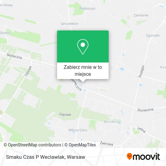 Mapa Smaku Czas P Weclawiak