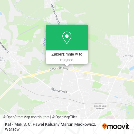 Mapa Kaf - Mak S. C. Paweł Kałużny Marcin Mackowicz