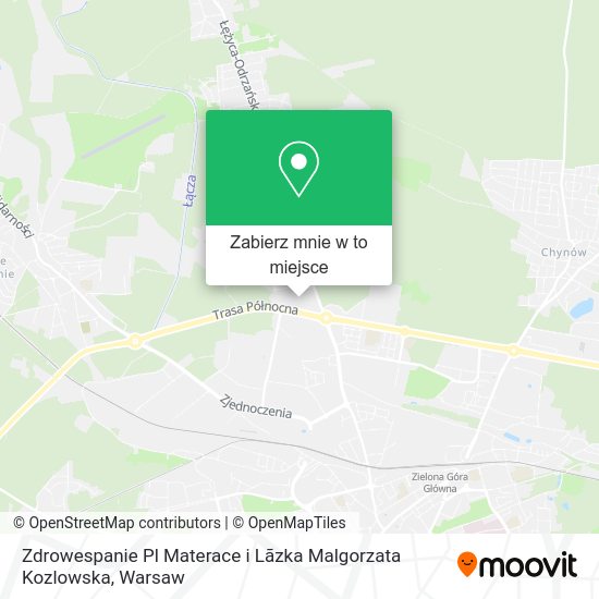 Mapa Zdrowespanie Pl Materace i Lãzka Malgorzata Kozlowska