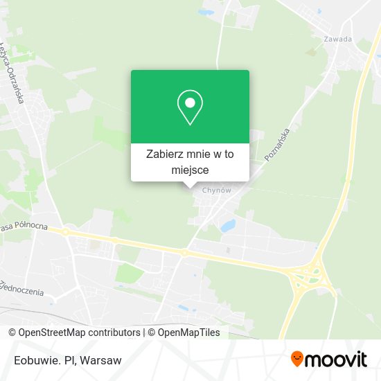 Mapa Eobuwie. Pl